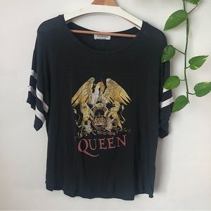Free People Queen Grey Tee